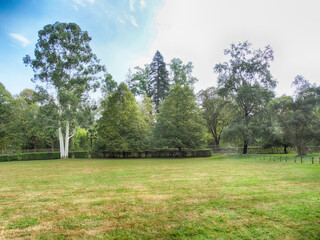 Landscape of the National Park of Bertiz (Navarra, Spain)