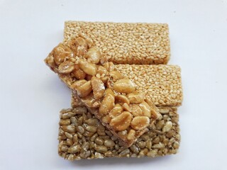 cookies on a white background