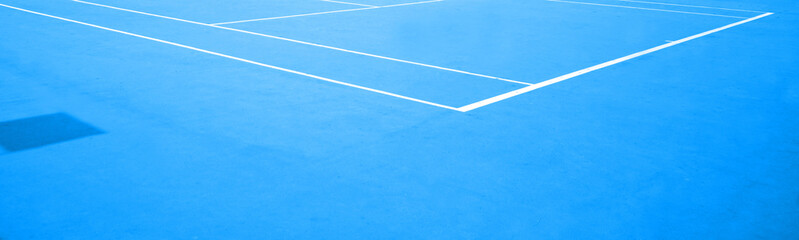 Tennis court for playing tennis.