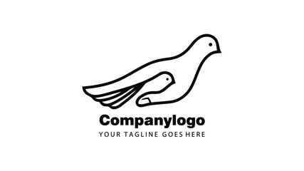 Animal for simple logo design