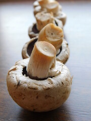 mushrooms in a bowl