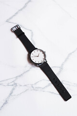 watch modern black and white