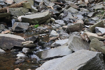 river and rocks