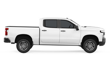 Pickup Truck Isolated