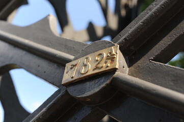 THE OLDEST SURVIVING IRON SUSPENSION CHAIN BRIDGE IN EUROPE ON THE MAŁA PANEW RIVER IN THE CITY OF...