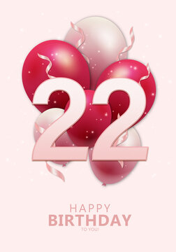 Bạn muốn tạo cho mình một bữa tiệc sinh nhật thực sự đặc biệt? Hãy cùng chúng tôi chiêm ngưỡng những bóng bay đỏ và màu hồng thực tế trong bức ảnh sinh nhật lần thứ 22 này. Chắc chắn bạn sẽ cảm thấy phấn khích và thỏa mãn.