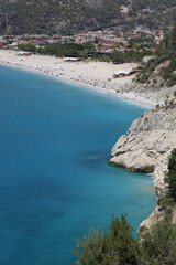 Obraz premium azure water of the aegean sea Oludeniz, Fethiye, Turkey