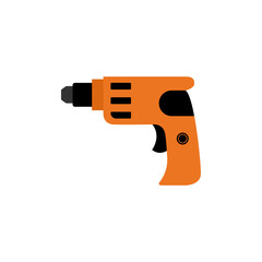 Electric hand drill icon vector collection
