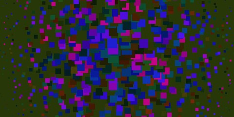 Light Multicolor vector template with rectangles. Colorful illustration with gradient rectangles and squares. Pattern for websites, landing pages.