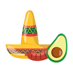mexican independence day, mustache sausage and avocado, celebrated on september