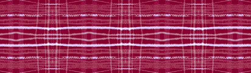 Red Christmas Check. Seamless Buffalo Twill. 