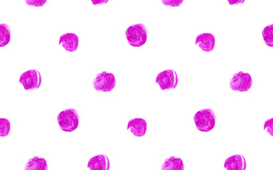 small pink peas modern dry brush pattern with jagged edges