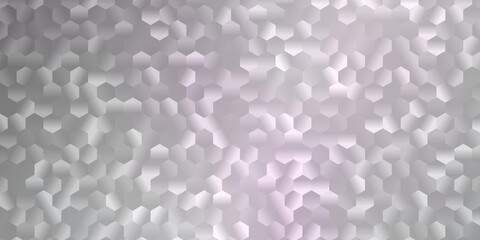 Light pink, yellow vector backdrop with chaotic shapes.