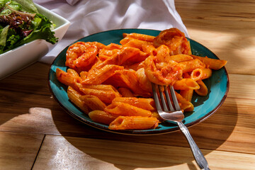 Shrimp Penne Alla Vodka