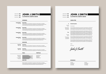 Minimal Resume Layout