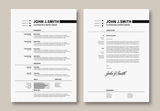 Minimal Resume Layout