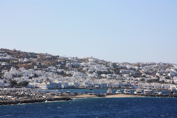 Fototapeta premium Altstadt von Mykonos