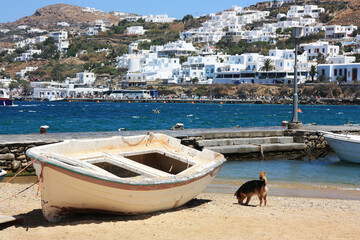 Obraz premium Altstadt von Mykonos