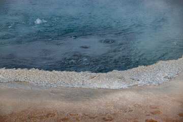 Thermal features at Yellowstone National Park
