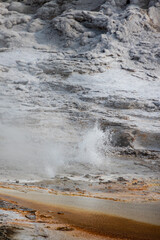 Thermal features at Yellowstone National Park
