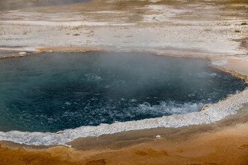 Thermal features at Yellowstone National Park

