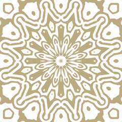 Oriental Seamless Vector Pattern - Repeating ornament for textile, wraping paper, fashion etc.