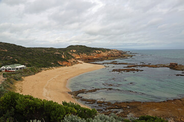 Landscape with Sorrento Back Beach - Victoria, Australia