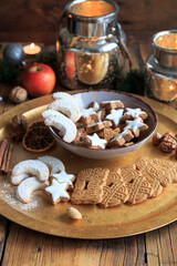 Fototapeta premium Weihnachtsplätzchen