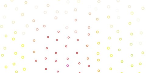 Light multicolor vector background with spots.