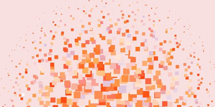 Light Orange vector layout with lines, rectangles. Modern design with rectangles in abstract style. Design for your business promotion.