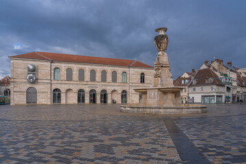 Besançon, France - 08 29 2020: Museum of Fine Arts and Archeology