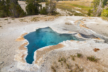 Thermal features at Yellowstone National Park
