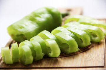 fresh and organic hot peppers