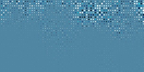Light BLUE vector layout with circle shapes. Glitter abstract illustration with colorful drops. Pattern for wallpapers, curtains.