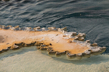 Doublet Pool, Thermal feature at Yellowstone National Park