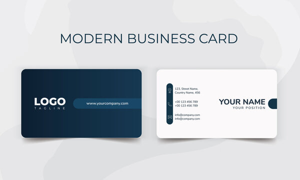 Modern Business Card Layout