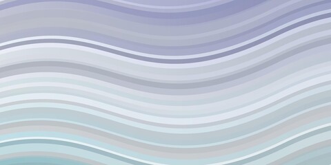 Light Pink, Blue vector texture with curves. Colorful illustration with curved lines. Design for your business promotion.
