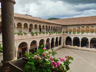 Fototapeta premium Patio Qorikancha Perú-Cuzco