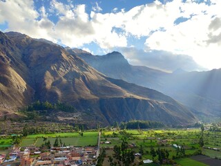 Vistas Ollantaytambo Perú-Cuzco