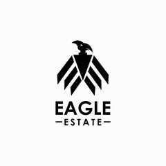 Eagle Logo Vector Symbol Modern tech