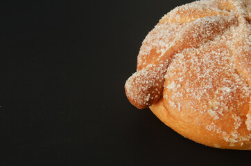 Pan de Muerto, pan dulce   tradicional mexicano, Día de Muertos tradición mexicana, pan dulce, tradición mexicana.