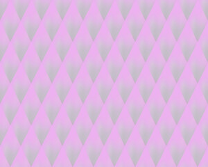 Pink gradient geometric background in origami style. Pink vector polygonal rectangles illustration. Bright abstract rhombus mosaic background for design, business, print, web. Seamless pattern.