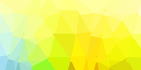 Light multicolor vector gradient polygon layout.