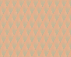 Orange geometric background in origami style with gradient. Orange vector polygonal rectangles illustration. Bright abstract rhombus mosaic background for design, print, web. Seamless vector.