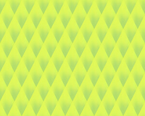 Yellow geometric background in origami style with gradient. Yellow vector polygonal rectangles illustration. Bright abstract rhombus mosaic background for design, print, web. Seamless vector.