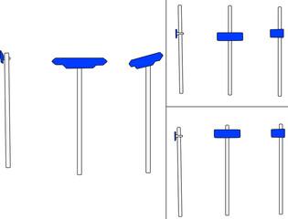 道路の案内標識【青看板】