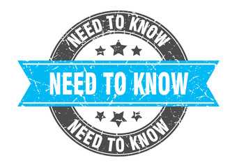 need to know round stamp with ribbon. label sign