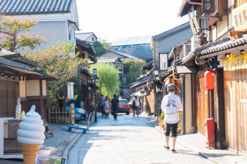 Obraz premium 京都 町並み
