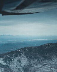 Mountains from Plane