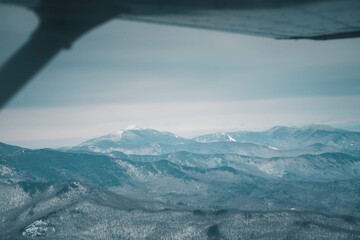 Mountains from Plane